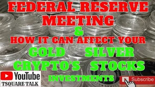 WHAT TO EXPECT FROM THE FED THIS WEEK? #gold #silver #preciousmetals #crypto #stocks #bullion #viral