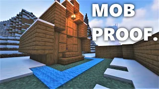 Mob Proof Minecraft House Easily and Quickly