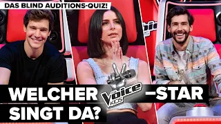 Blind Auditions: Erkennst du 𝙏𝙝𝙚 𝙑𝙤𝙞𝙘𝙚 𝙆𝙞𝙙𝙨-Coaches Wincent Weiss, Alvaro Soler & Co. an der Stimme?