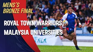 Malaysia Universities v Royal Town Warriors | 3/4 Placing (M) | Borneo Sevens 2023 | Full Match