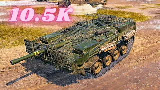 Strv 103B  10.5K Damage  World of Tanks Replays