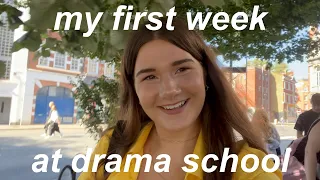 My First Week At DRAMA SCHOOL | VLOG