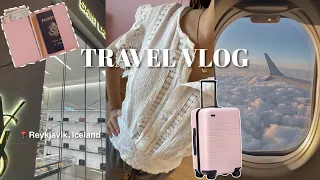 travel day vlog! travel with me to Iceland