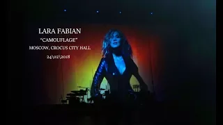 Lara Fabian. Moscow. Crocus City Hall. 24.02.2018 Live sound. Real voice.