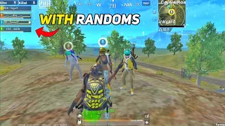 PLAYING WITH RANDOMS FULL GAMEPLAY - PUBG MOBILE LITE BGMI LITE