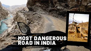 Most Dangerous Road Of India, Pooh, Nako, Kaza, Spiti Valley Vlog 5 Part 1