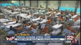 Prison hunger strike over