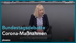 Bundestagsdebatte zu Corona-Maßnahmen am 16.12.22