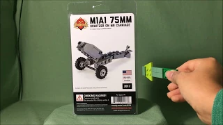 Brickmania's M1A1 75 MM Howitzer on M8 Carriage Review
