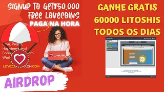 GANHE 150 MIL LOVE COIN E MAIS DE 60000 LITOSHIS PAGA NA HORA PROVA DE PAGAMENTO