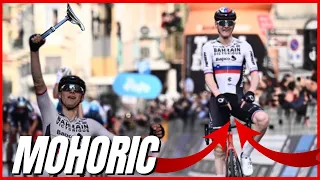 MOHORIC y la tija telescópica. MILÁN-SAN REMO 2022. Ciclismo de ataque.