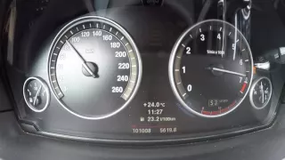 BMW F10 535i 0-100 kmh acceleration