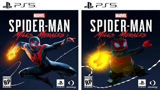 Recreating Game Covers in LEGO (Spider-Man: Miles Morales PS5/Ultimate/2000/The Movie/Amazing 2)
