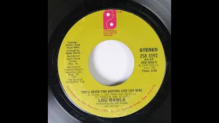 Lou Rawls - You'll Never Find Another Love Like Mine (Ronnie B Mix)