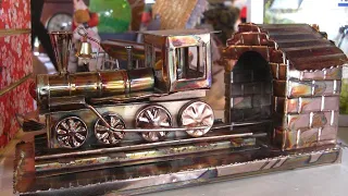 Chattanooga Choo Choo - Copper Music Box Train - Berkeley Design