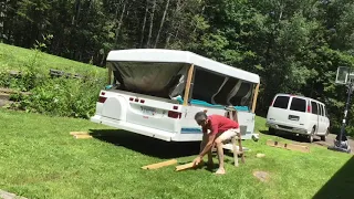 Alternate Lift System Pop up Camper