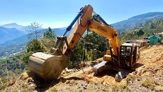 You Won't Believe This! Building the WORLD'S Most DANGEROUS Mountain Road with Just an Excavator