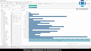 Курс Tableau. Занятие 6. Сравнение последнего и предыдущего года.