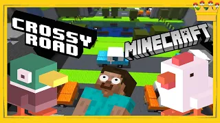 We Played Crossy Road in MINECRAFT!