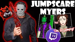 "This Is What NIGHTMARES Are Made Of!!" - Jumpscare Myers VS TTV's! | Dead By Daylight