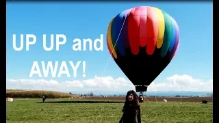 Up Up and Away! Hot Air Balloon ride