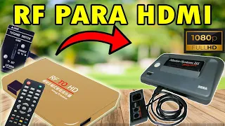 🎮 CONVERSOR RF PARA HDMI