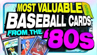 Top 25 Most Valuable Baseball Cards from the 1980's - Update with giveaway!
