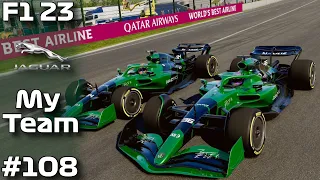 LATE RED FLAG AS MERCEDES IMPLODE IN HUNGARY (F1 23 My Team Season 5 Round 13)