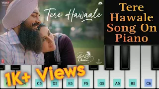 Tere Hawale Song On Piano - Arijit Singh | Laal Singh Chaddha | @PianoBySaad | Piano Tutorial | HD
