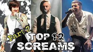 TOP 12 SCREAMS  -  PART 2