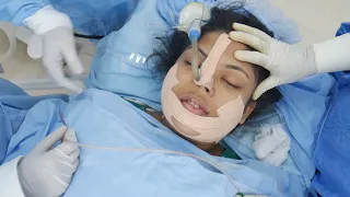 Girl wakes up after Surgery!