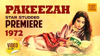 Meena Kumari in Pakeezah Premiere in 1972 - Bollywood Cult Hindi Movies - Rare Bollywood Old Videos