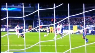 Ibrahimovic 3rd Goal vs Anderlecht