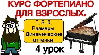 4 урок: «Главные трезвучия. Размеры». Онлайн-уроки фортепиано для взрослых. «Pro Piano»