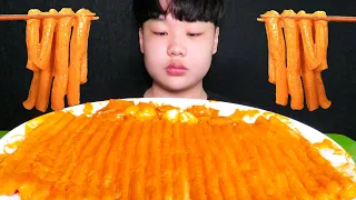 배떡 로제떡볶이 분모자만 먹방ASMR//Rose tteokbokki mukbang asmr