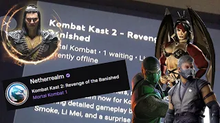 MK1 Kombat Kast 2 Leaked By Official Twitch Called Revenge Of The Banished New Character & Trailer