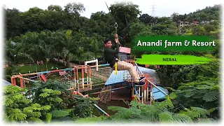 Anandi Farm & Resort 2023 l Zip Lining l @warankarvlogs  #kiranwarankar  #neral