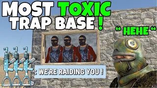 RUSTS MOST TOXIC TRAP BASE! *Players Raging*
