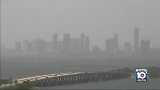 Hazy South Florida skies being caused by wildfires in Canada