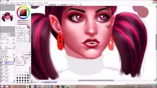 Monster High - Draculaura Speedpainting