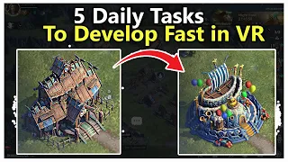 5 Daily Tasks to Progress Fast in Viking Rise || Viking Rise Tips