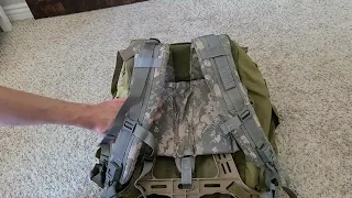 ALICE pack FILBE frame and MOLLE hybrid