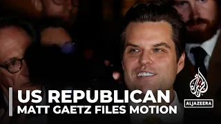 Republican Matt Gaetz files motion to oust US House Speaker Kevin McCarthy