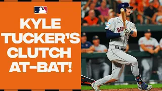 FULL AT-BAT: Kyle Tucker BLASTS a CLUTCH GRAND SLAM off Félix Bautista during epic 9-pitch AB!