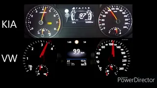 2017 KIA OPTIMA SW GT 2.0 T-GDI VS 2016 VOLKSWAGEN PASSAT 2.0 TDI 4MOTION 240 ACCELERATION 0-200KM/H