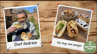 How to make Hot Dogs with Jacket Wedges | Chef Andrew | #2 Family Food