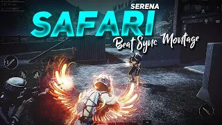 Serena- Safari Best Beat Sync Edit Pubg Mobile Montage || aeby gamer || #AebyGamer || @aeby gamer