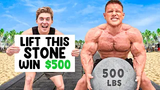 Lift The Worlds Heaviest Stone, Win $500