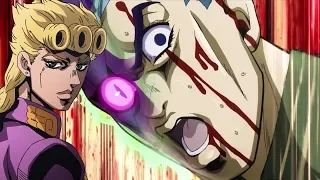 Defeat and Death of Kira Yoshikage but Giorno's theme starts playing