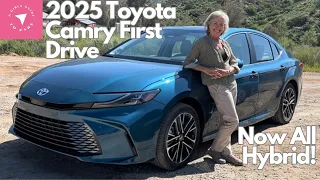 First Drive: Does the All-Hybrid 2025 Toyota Camry Deliver Fun and Fancy?